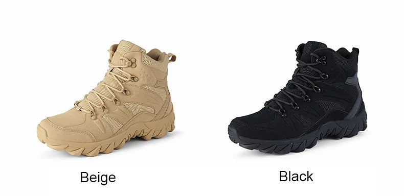 Men’s Tactical Combat Training Boots – Outdoor & Anti-Wear